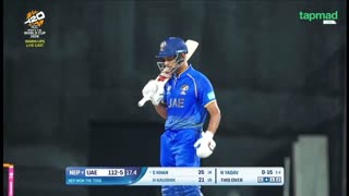 ICC T20 World Cup 2026 Warm Up Match  Highlights -    Nepal vs UAE 