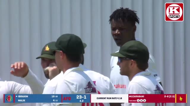 Afghanistan vs Zimbabwe 1st Test 2025 Day 1 Highlights ¦ Afg vs Zim