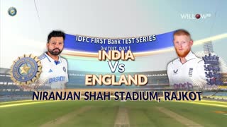 India Vs England 3rd Test Day 1 Highlights