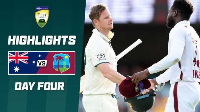 Australia vs West Indies  2nd Test - Day 4 Highlights