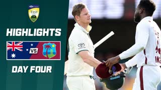   Australia vs West Indies  2nd Test - Day 4 Highlights
