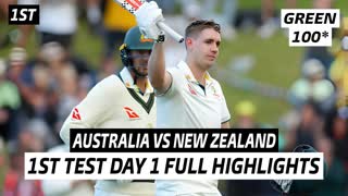 Australia vs New Zealand 1st Test Day 1 Highlights 2024