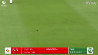 Ireland v Zimbabwe ¦ Only Test ¦ Day 1 Highlights 