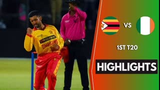 Ireland Vs Zimbabwe _ 1st T20 Match 2023 _ Highlights 