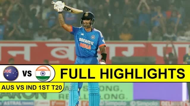 INDIA VS AUSTRALIA  1ST T20 2023 FULL HIGHLIGHTS