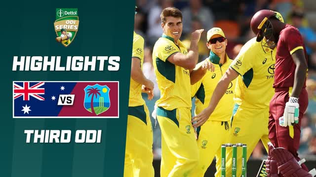 Australia v West Indies 2023-24 _ Third ODI