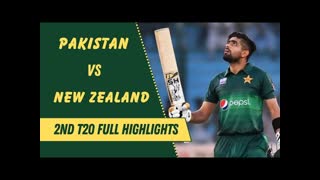 Pakistan vs New Zealand 2nd T20 Highlights 2024
