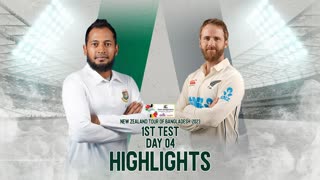 Bangladesh vs New Zealand Highlights _ 1st Test _ Day 4