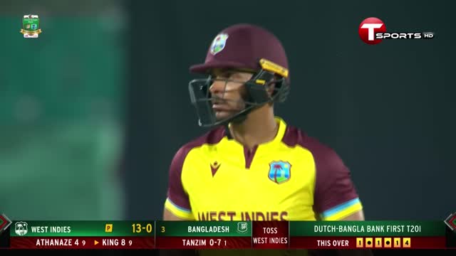 Bangladesh vs West Indies, 1st T20I Highlights West Indies tour of Bangladesh, 2025