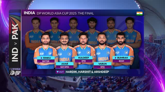 Final ¦ India vs Pakistan ¦ DP World Asia Cup 2025