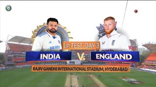  India vs England 1st Test Day 3 Highlights