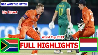 Netherland Vs South Africa World Cup 2023 Match Highlights