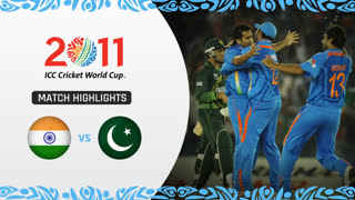 Pakistan vs India World Cup 2011 Semi Final Match Highlights