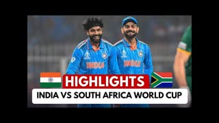 India vs South Africa World Cup 2023 Match Highlights