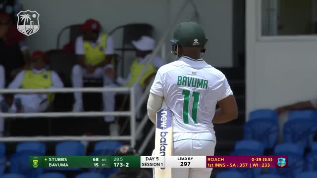 West Indies v South Africa ¦ 1st Test Day 5 Highlights