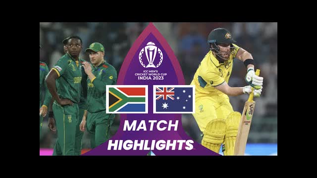 Australia vs South Africa Highlight  World Cup 2023