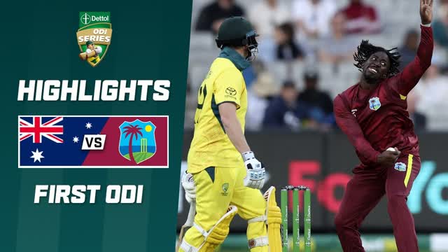 Australia v West Indies 2023-24 _ First ODI