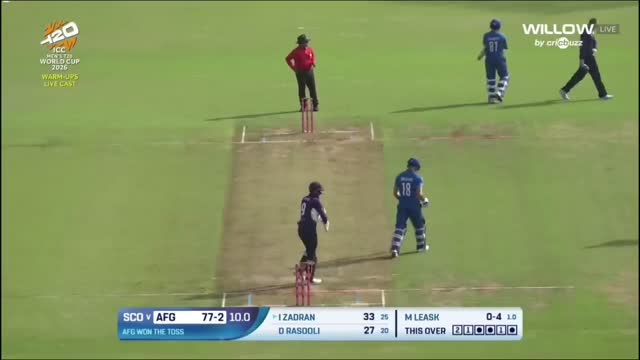ICC T20 World Cup 2026 Warm Up Match  Highlights - Afghanistan vs Scotland