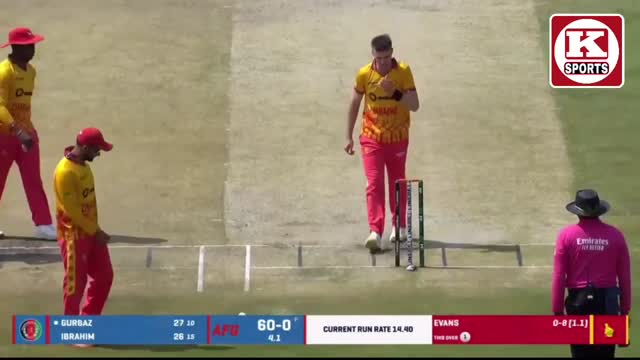 Afghanistan vs Zimbabwe 3rd T20 2025 Full Highlights  Afg vs Zim - K Sports Official (720p, h264)