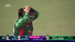 India (W) vs Bangladesh (W) ¦ ACC Women's Asia Cup ¦ Semi-Final 1 ¦ Highlights