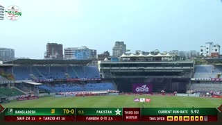 Bangladesh vs Pakistan  3rd ODI  Pakistan tour of Bangladesh  2026
