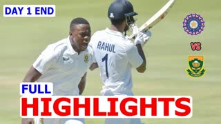 India vs South Africa 1st Test Day 1 Highlights
