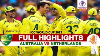 Australia Vs Netherlands World Cup 2023  Highlights 