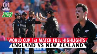England vs New Zealand World Cup 2023 1st Match  Highlights