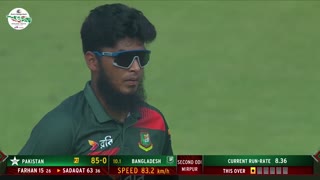 Bangladesh vs Pakistan  2nd ODI  Pakistan tour of Bangladesh  2026