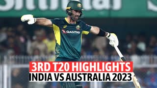 India vs Australia 3rd T20 2023  Highlights 