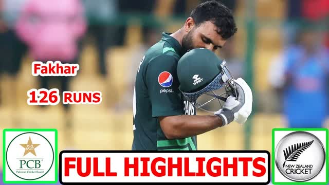 Pakistan Vs New Zealand World Cup 2023 Match Highlights