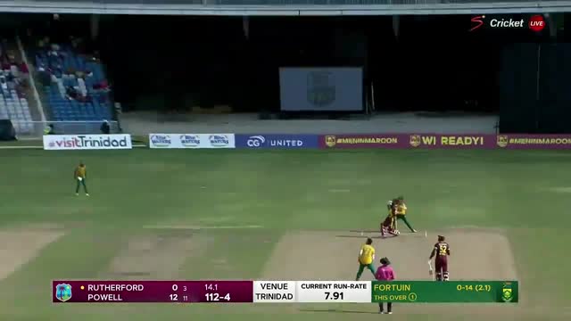 West Indies v South Africa 2nd T20I Highlights