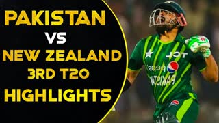 Pakistan vs New Zealand 3rd T20 Highlights 2024