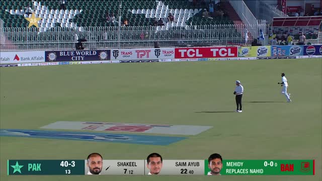 Pakistan vs Bangladesh ¦ 1st Test Day 1 2024 Highlights