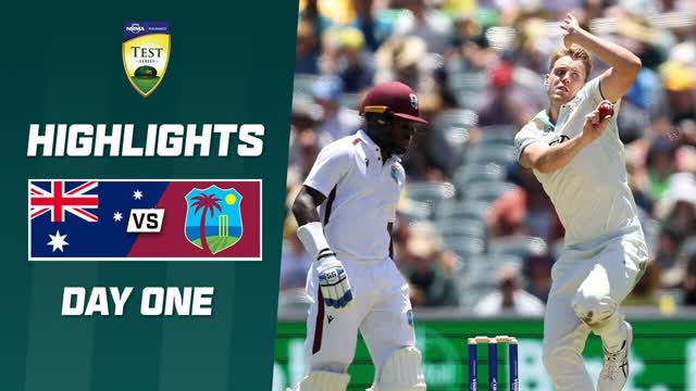 Australia v West Indies 2023-24 _ First Test _ Day 1