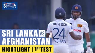 One-Off Test - Day 4_ Highlights _ Afghanistan Tour Of Sri Lanka