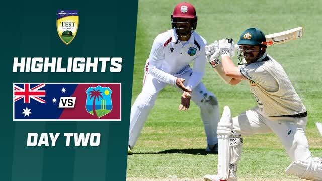 Australia v West Indies 2023-24 _ First Test _ Day 2