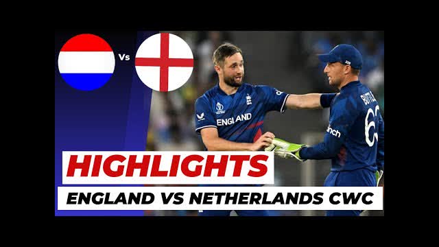 England vs Netherlands World Cup 2023 Highlights