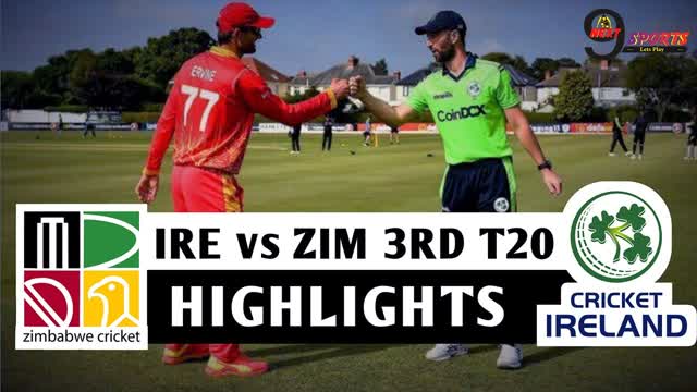 ZIMBABWE VS IRELAND _ 2ND T20 MATCH _ HIGHLIGHTS