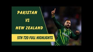 Pakistan vs New Zealand 5th T20 Highlights 2024