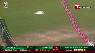   Bangladesh vs Ireland, 1st Test  Day 2 Highlights  Ireland tour of Bangladesh, 2025 
