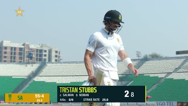 Pakistan vs South Africa Test Series 2025 ¦ 1st Test Day 4 Full Highlights