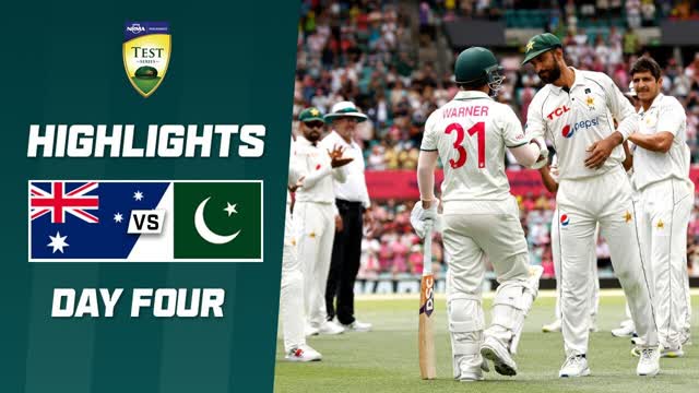 Australia v Pakistan 2023-24 _ Third Test _ Day 4