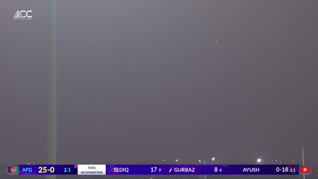 Match 1 ¦¦ Afghanistan vs Hong Kong ¦¦  Asia Cup 2025