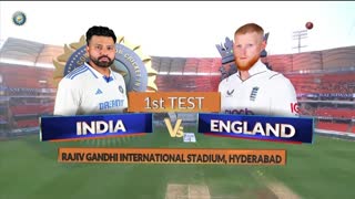 India vs England 1st Test Day 1 Highlights