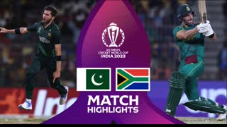 Pakistan Vs South Africa  World Cup 2023 Match Highlights 