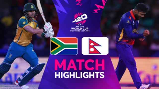 South Africa vs Nepal  Match 31 T20 WC 2024 Highlights