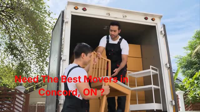 Get Movers in Concord, ON | L4K 1Z8