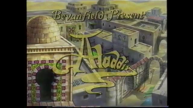 Tecknat Barn Svenska:Aladdin Video (1992) VHSRIPPEN (Svenska) Hela Filmen