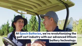 Lithium battery for golf cart